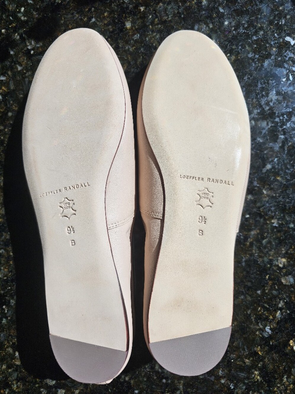 Loeffler Randall Landon Leather  Ballet Flats in Blush Sz 9.5 - Picture 10 of 17